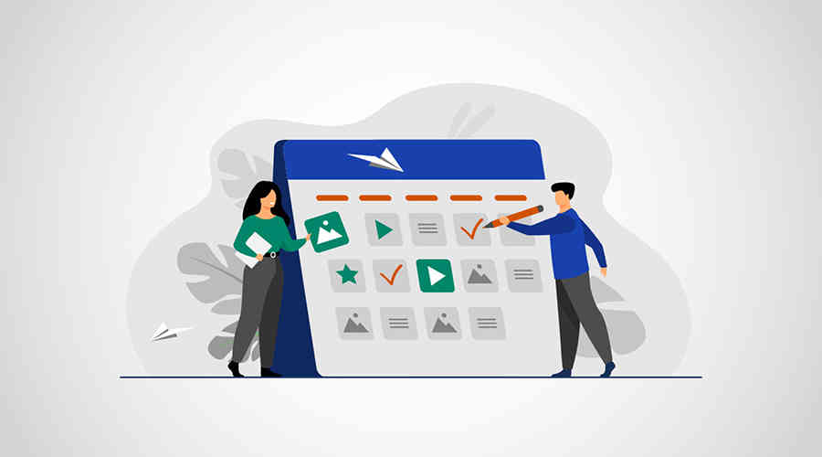 قالب تقویم محتوا Google sheet + دانلود تمپلیت تقویم محتوایی